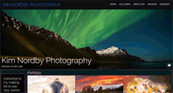 Desktop Screenshot of kimnordbyphotography.com
